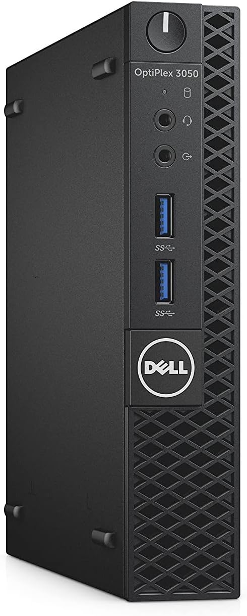 Dell Optiplex 3050 Micro Form Factor Desktop, Intel i5 7500T 2.7Ghz, 8GB DDR4, 1TB NVMe M.2 SSD, Wi-Fi, HDMI, Windows 10 Pro (Renewed)