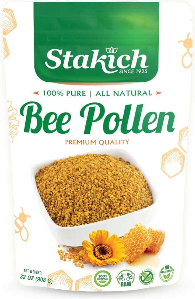 Stakich Bee Pollen (2 Pound (Pack of 1))