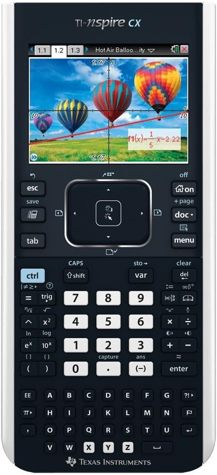 Texas Instruments TI-Nspire CX Graphing Calculator, Frustration Free Packaging (Renewed)