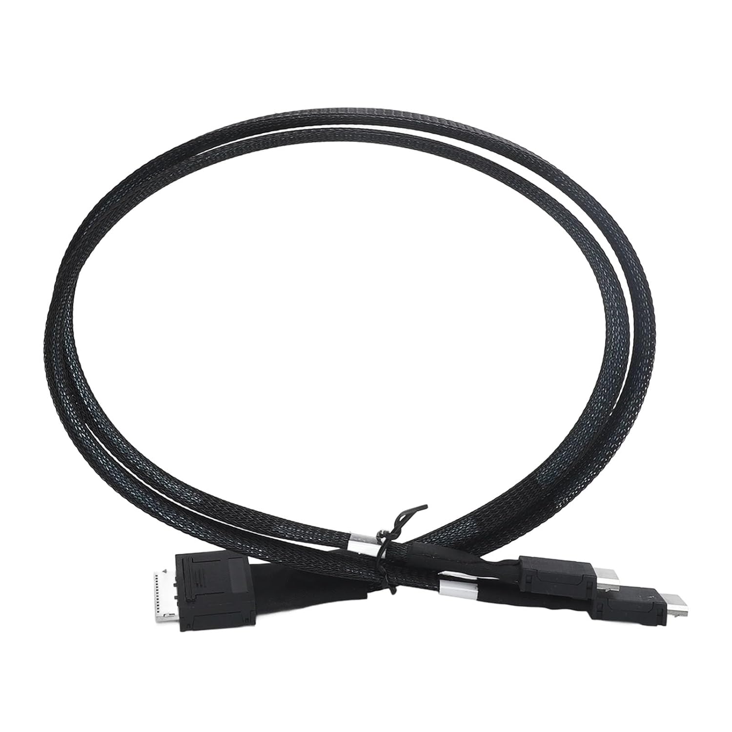 Zopsc SFF 8611 8i to 2xSFF 8611 4i Cable for PCI E Expansion Cards, Data Center Servers, Cloud Storage Devices, High Speed Networks