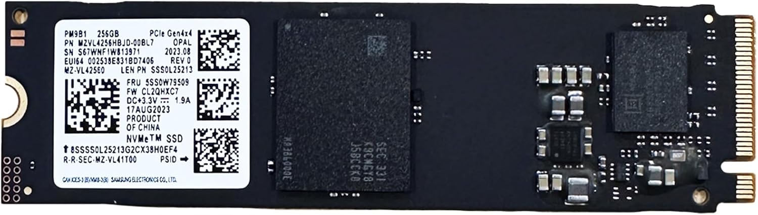 OEM Samsung PM9B1 256GB M.2 PCI-e GEN 4X4 NVME SSD Internal Solid State Drive 80mm 2280 Form Factor M Key