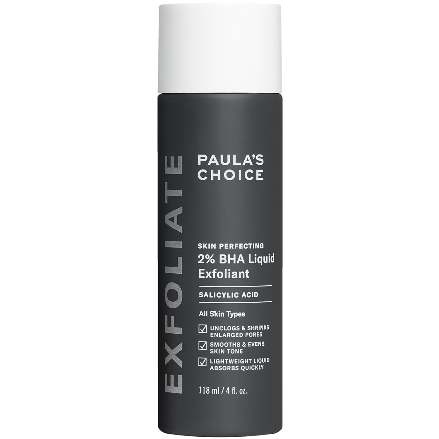 Paula’s Choice SKIN PERFECTING 2% BHA Liquid Salicylic Acid Exfoliant-Facial Exfoliant for Blackheads, Enlarged Pores, Wrinkles & Fine Lines