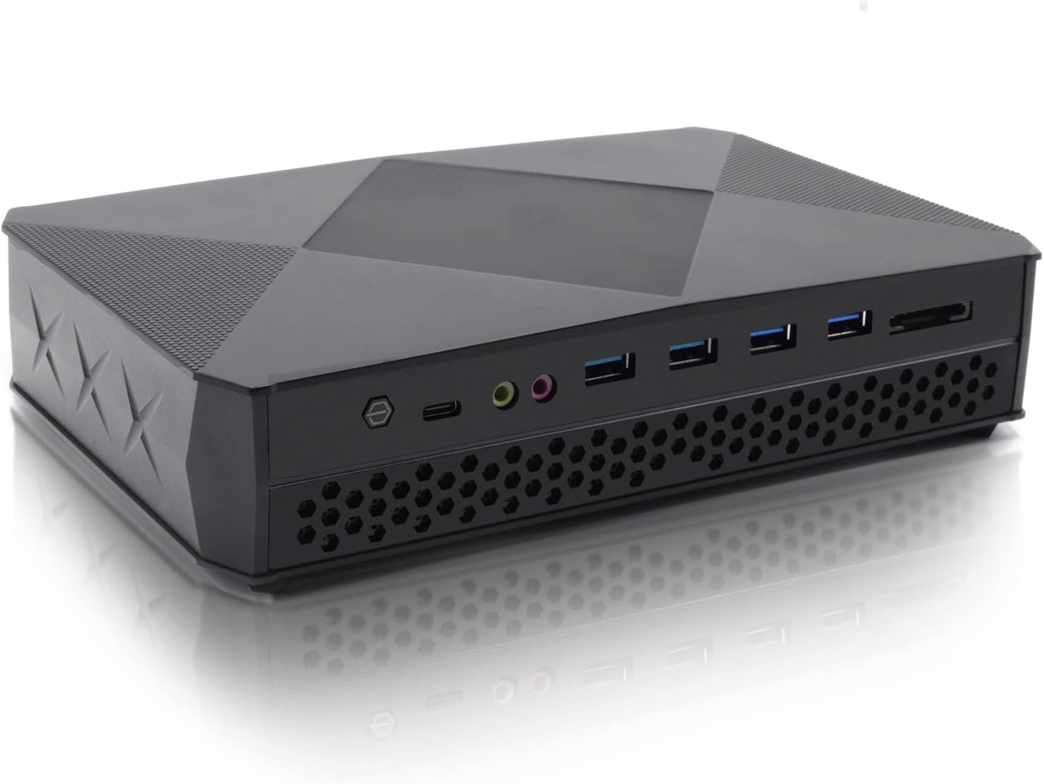 Mini PC Windows 10 Core i7 8709G,Mini Computer 8GB RAM 256GB NVMe SSD Mini PC Gaming Vega M GH Graphics,4K Dual HDMI Mini DP WiFi 6, Type C, Dual LAN