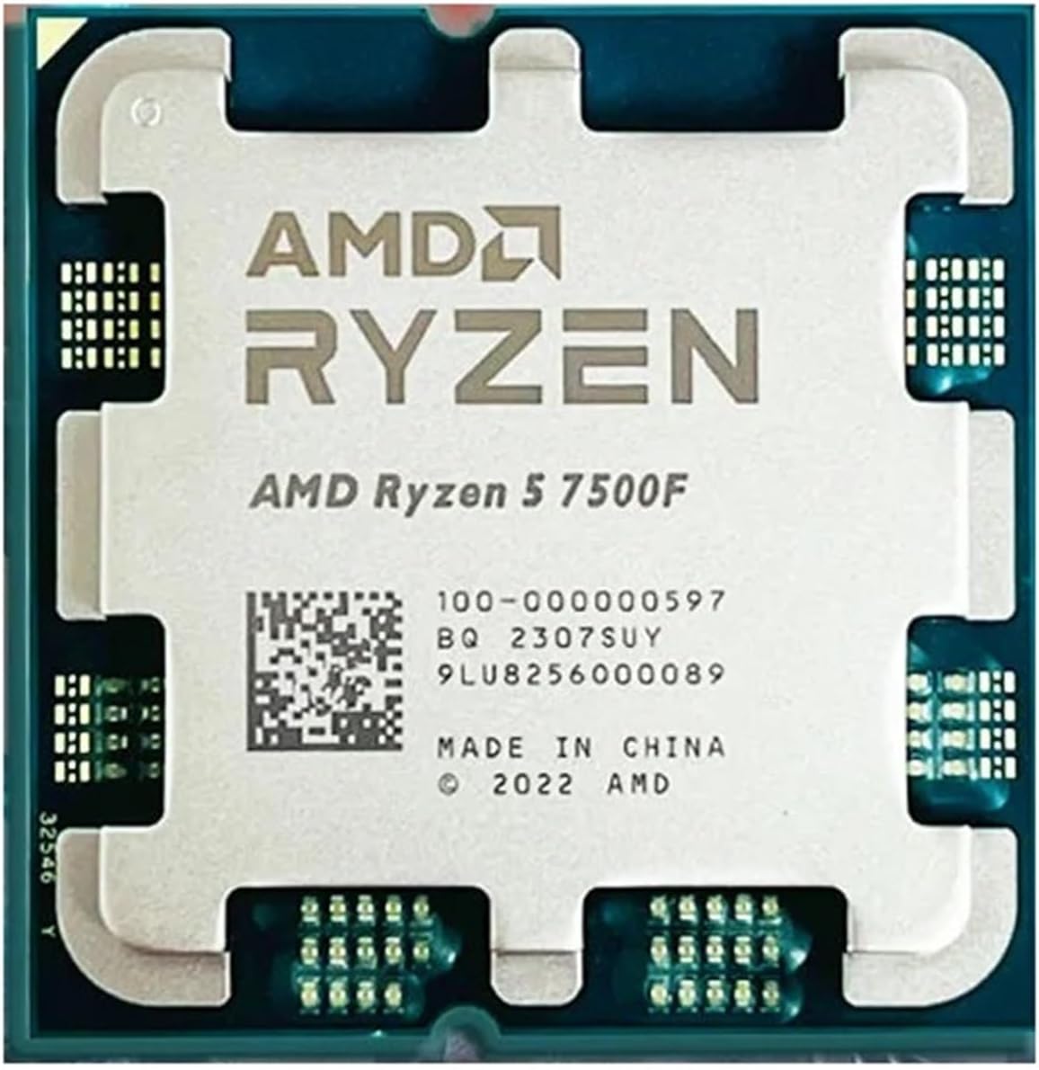 AMD Ryzen 5 7500F R5 7500F 3.7GHz 6-Core 12-Thread CPU Processor 5NM L3=32M 100-000000597 Socket AM5 Without Cooler