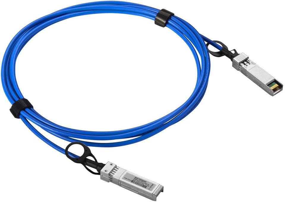 10G SFP+ Cable, SFP Direct Attach Copper(DAC) Cable for Ubiquiti, 10GbE SFP Twinax Cable 3-Meter(9.9ft) Blue Color, for Cisco SFP-H10GB-CU0.5M,Supermicro, Netgear, Mikrotik,Supermicro