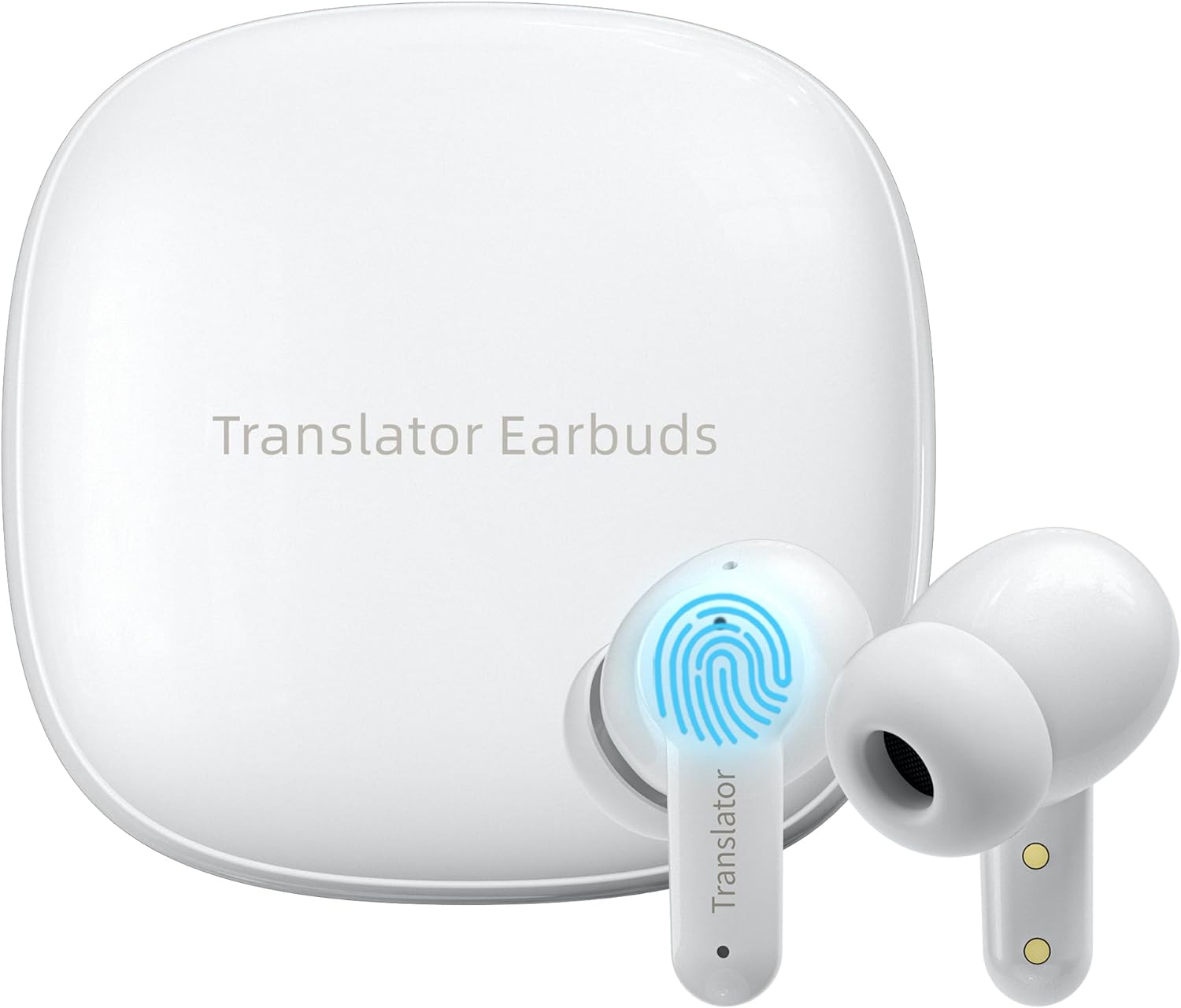 M3 Offline AI Translator Earbuds Support 144 Languages & Accents Translation Two-Way Translation Translator Device AI Translation Earbuds Real Time