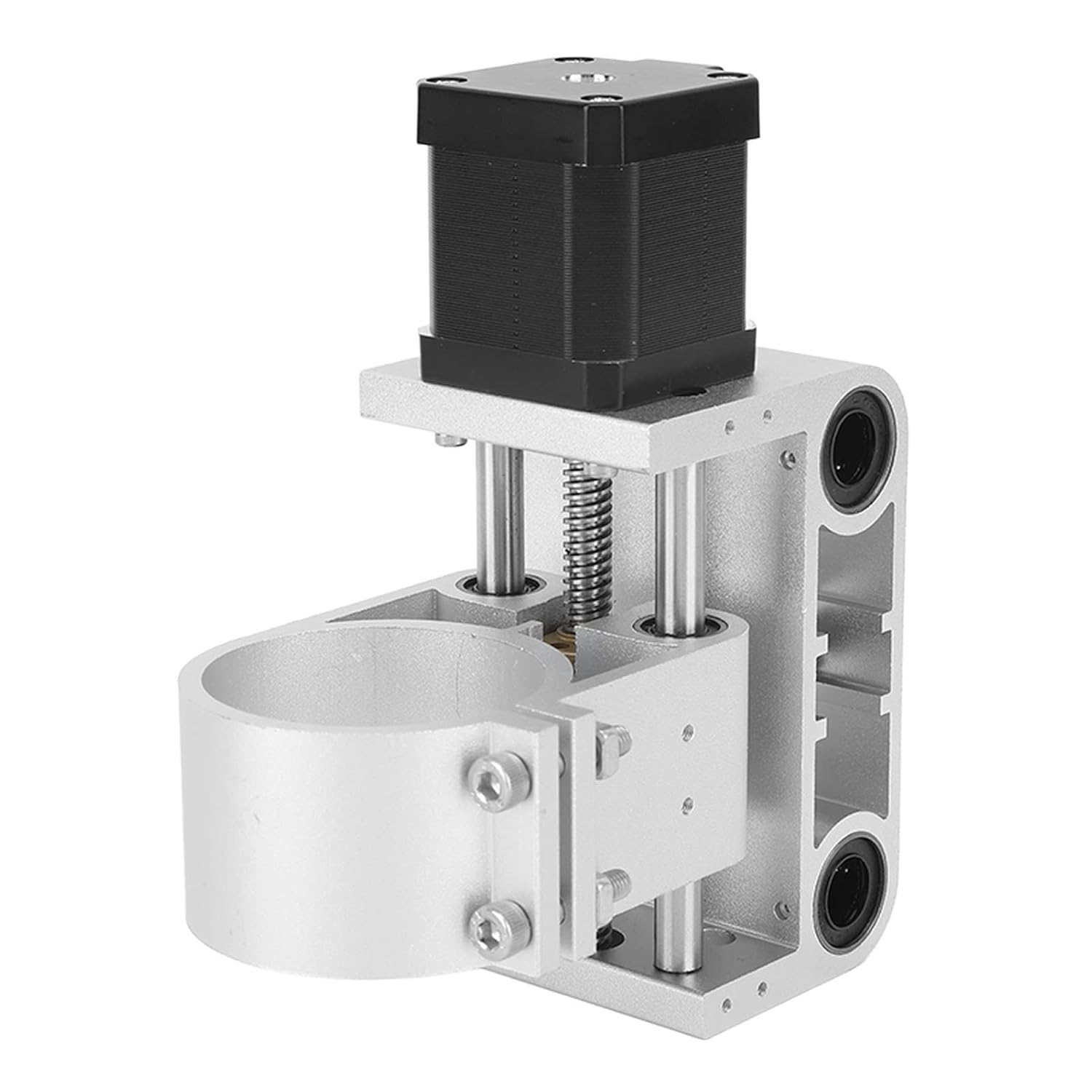 Aluminum Z Axis Spindle Motor Mount, 52mm Stroke Alumum Alloy 300‑500W Spindle Motor Holder for 3018 Maximum Router Machine