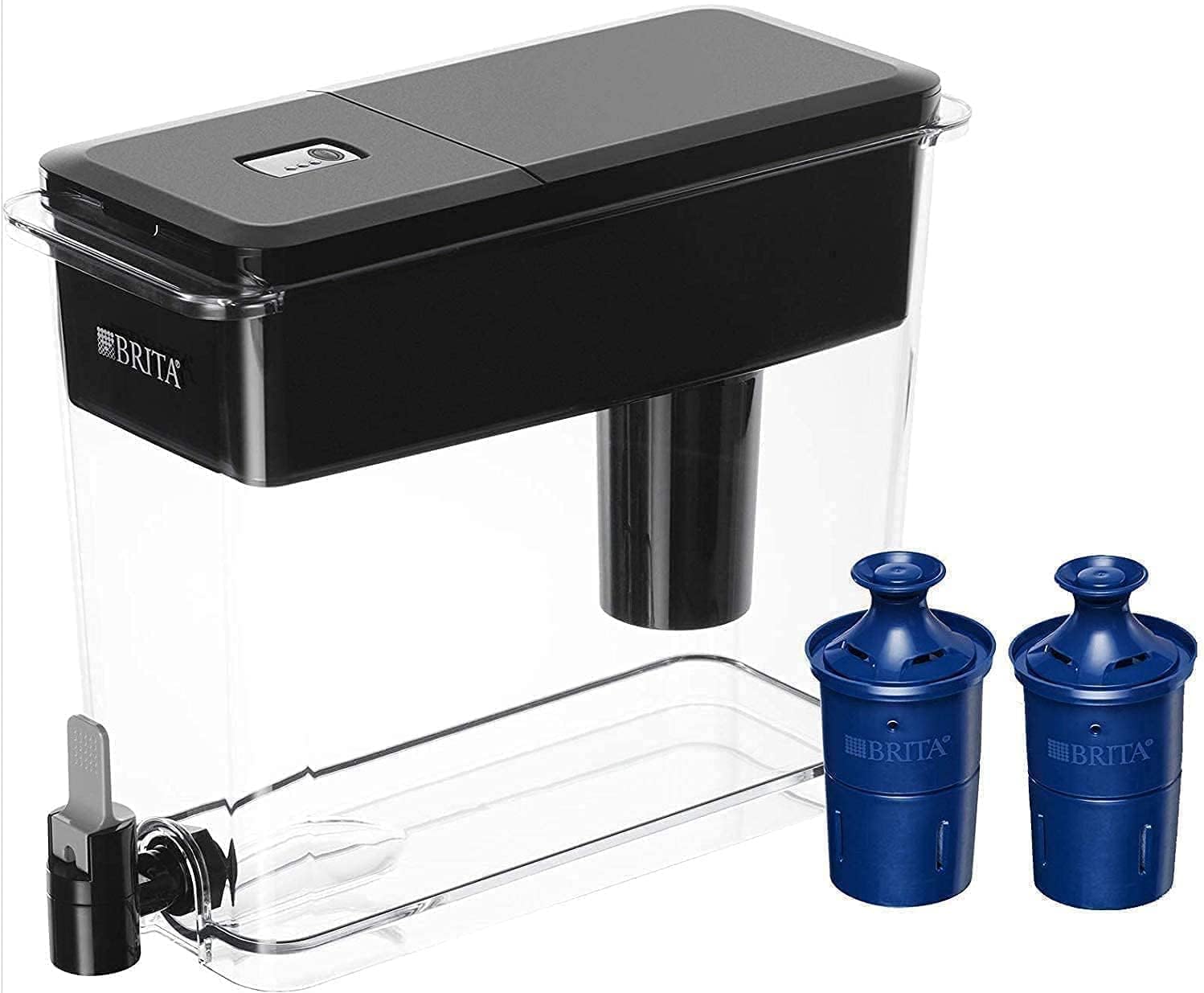 Brita 18-Cup Ultramax Dispenser with Replacement Longlast Filters