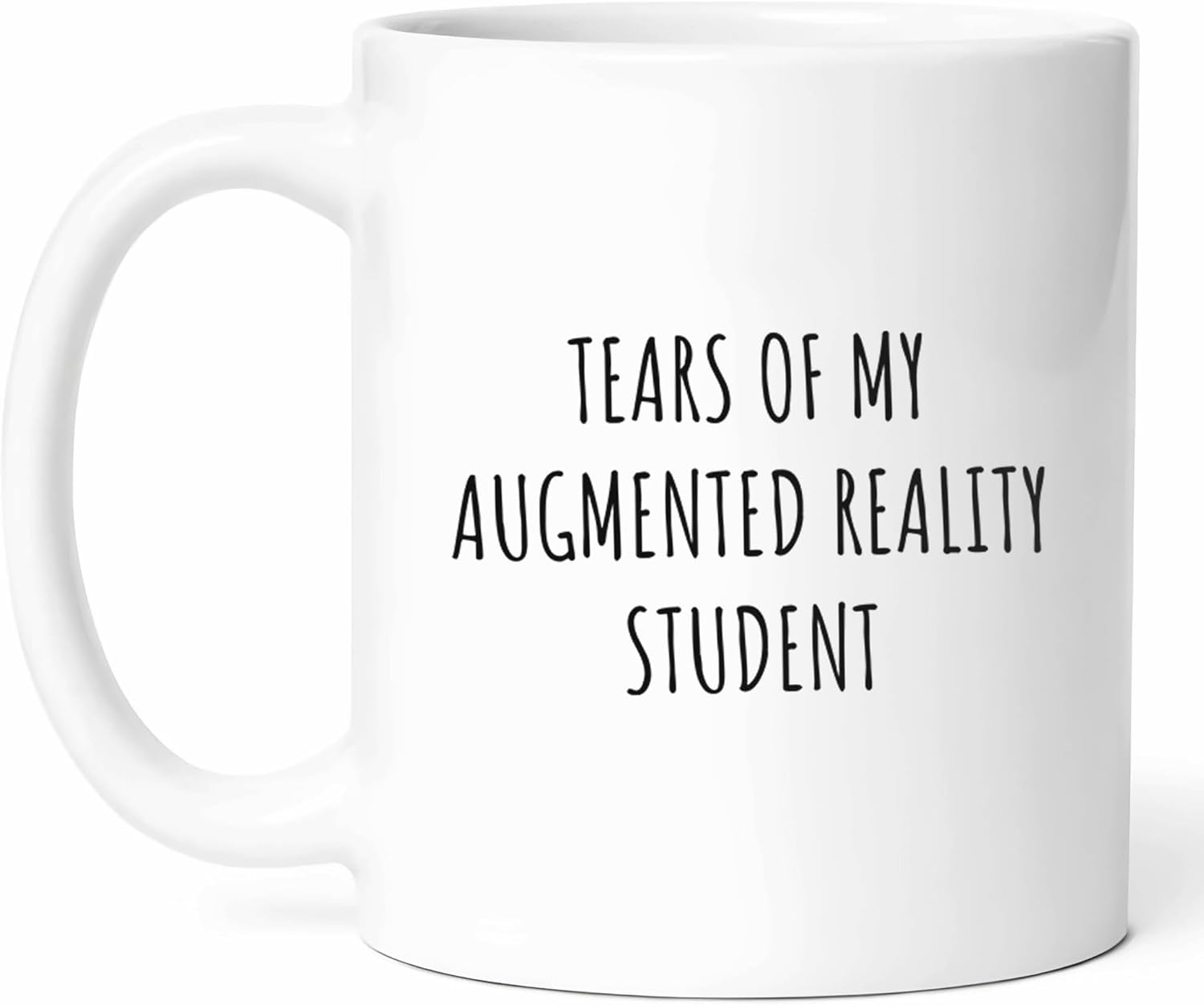 Augmented Reality Teacher Mug – Immersive Experiences Coffee Cup – Funny Gift For Tech-savvy Users – Digital Interaction Novelty Drinkware – 11oz Ceramic Mug For Virtual Environments