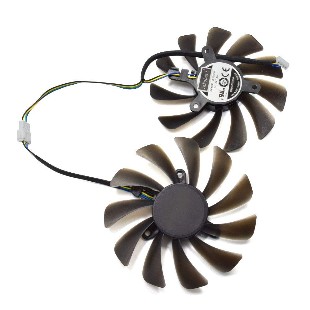 inRobert DIY GAA8S2U Graphic Card Cooler Fan for ZOTAC GeForce GTX 1080 Ti AMP Edition GPU ZT-P10810D-10P