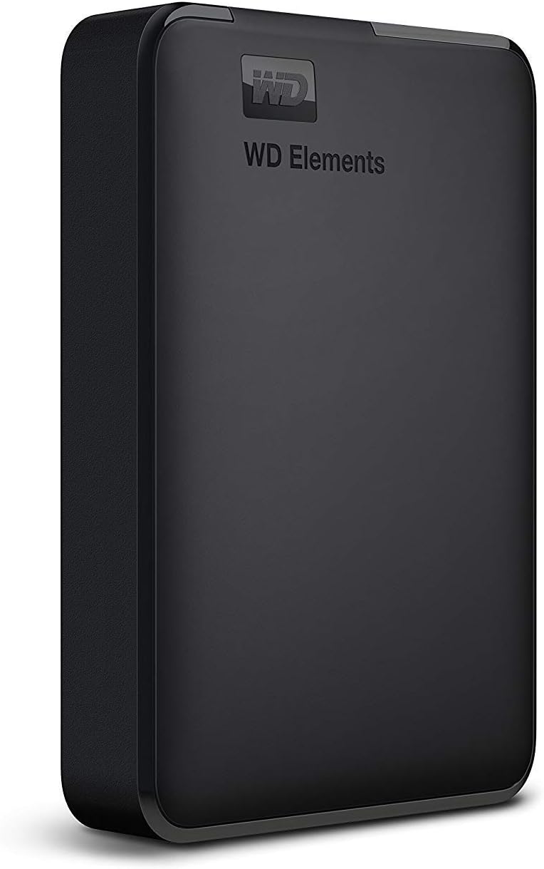 WD 4TB Elements Portable External Hard Drive – USB 3.0 – WDBU6Y0040BBK-WESN (Renewed)