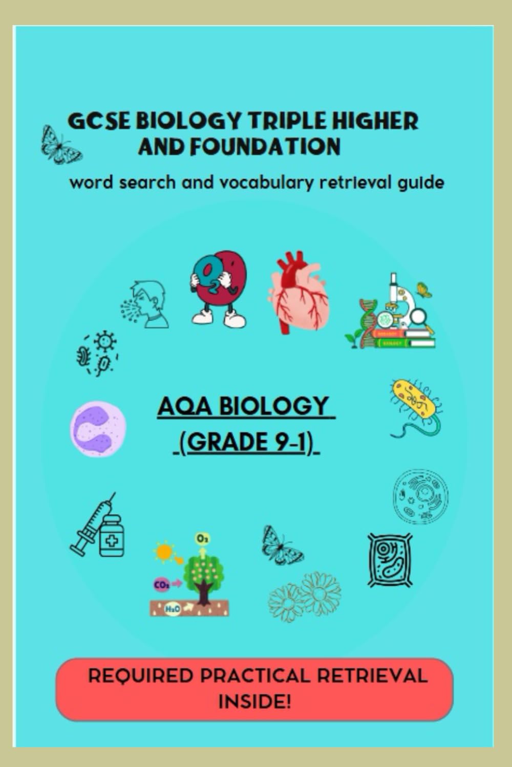 GCSE Biology Triple Higher and Foundation: word search and vocabulary retrieval guide