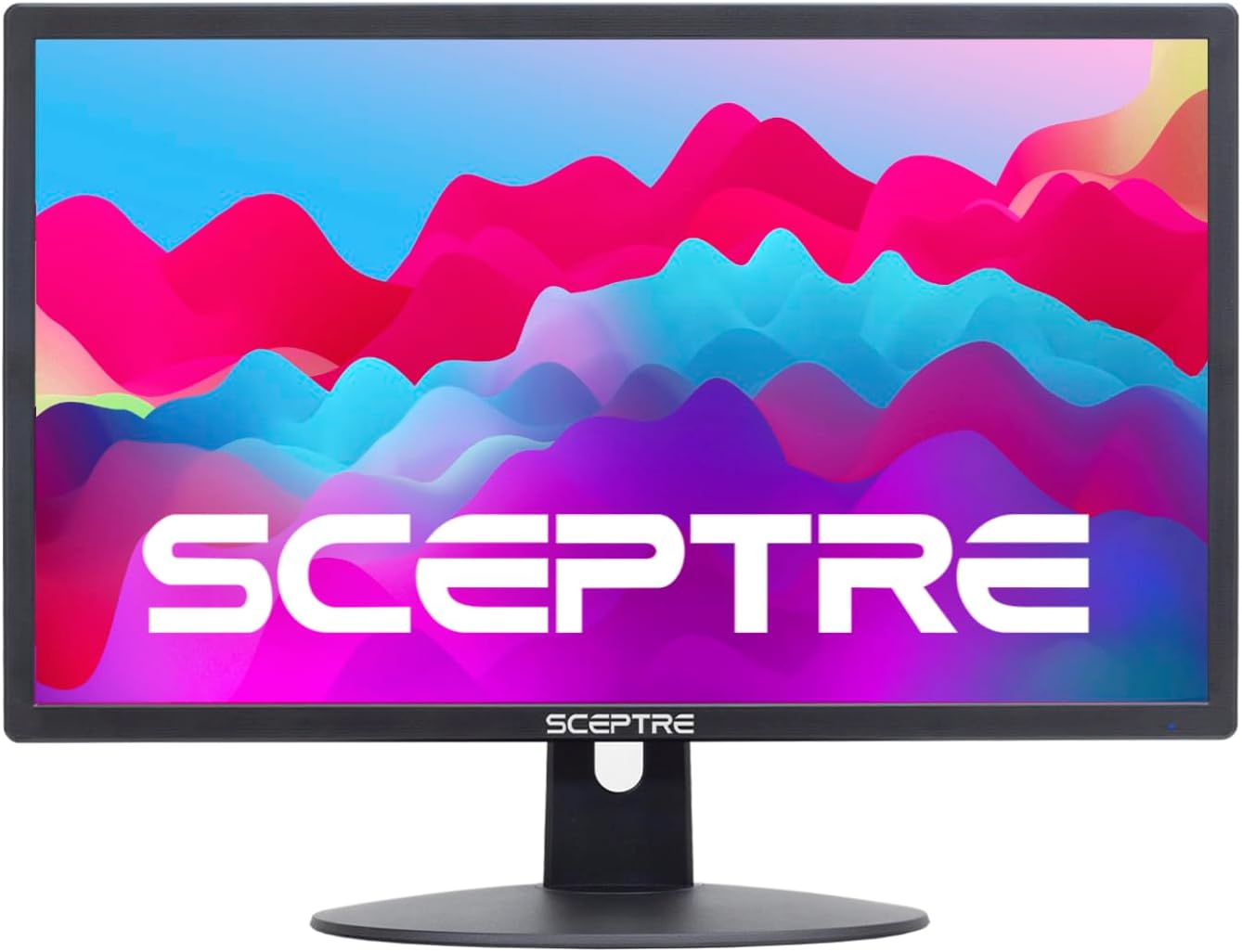 Sceptre 22″ 75hz 1080p LED Monitor HDMI x2 VGA 99% sRGB Wall Mount Ready Build-in Speakers, Machine Black 2021 (E22 Series)