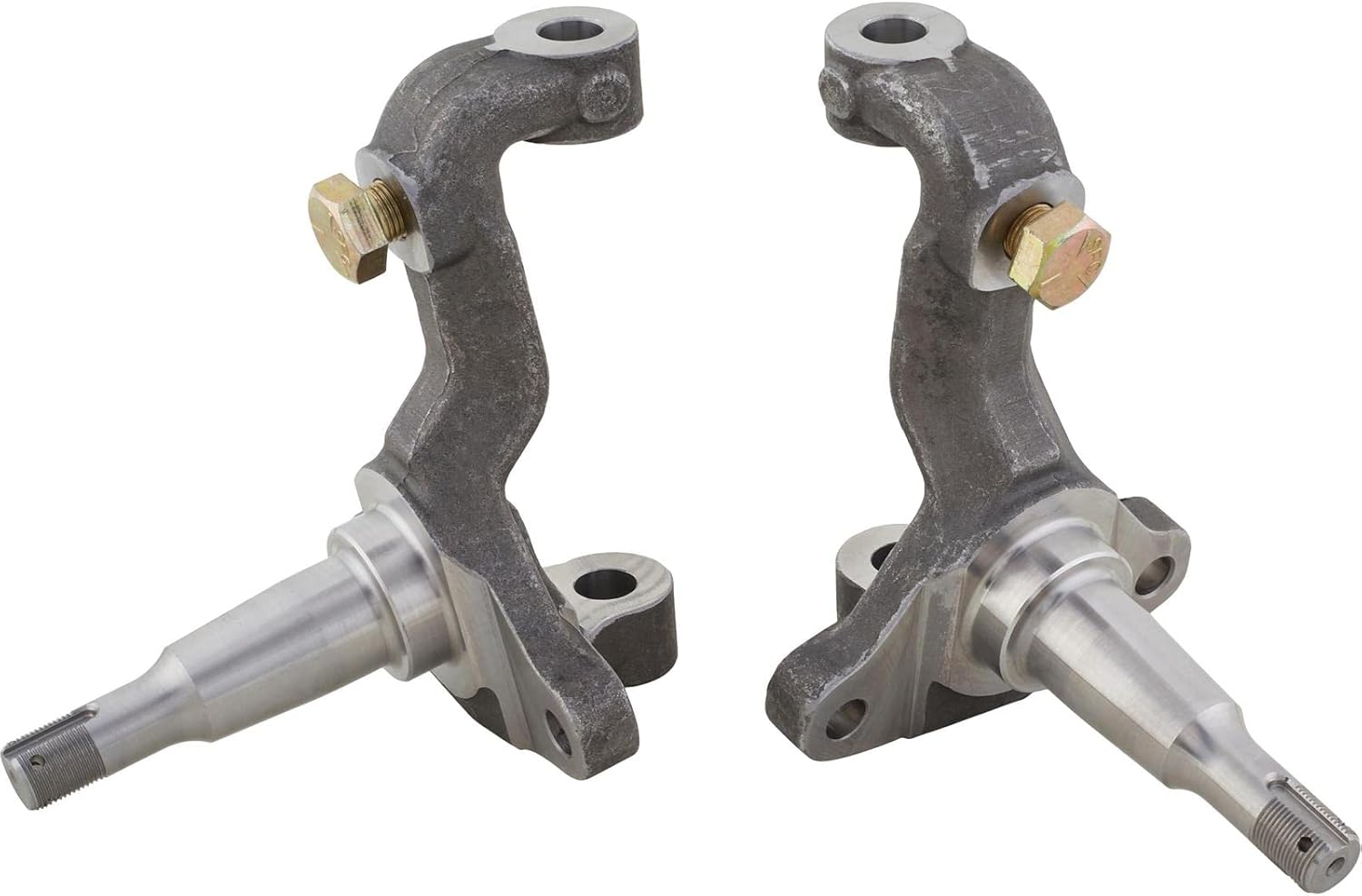 Speedway Motors 1964-74 GM Car OEM-Style Disc Brake Spindles: Forged Steel, Converts Drum to Original GM Disc Brakes, Stock Height, Fits A/F/X-Body (Chevelle, GTO, Camaro, Nova & More)