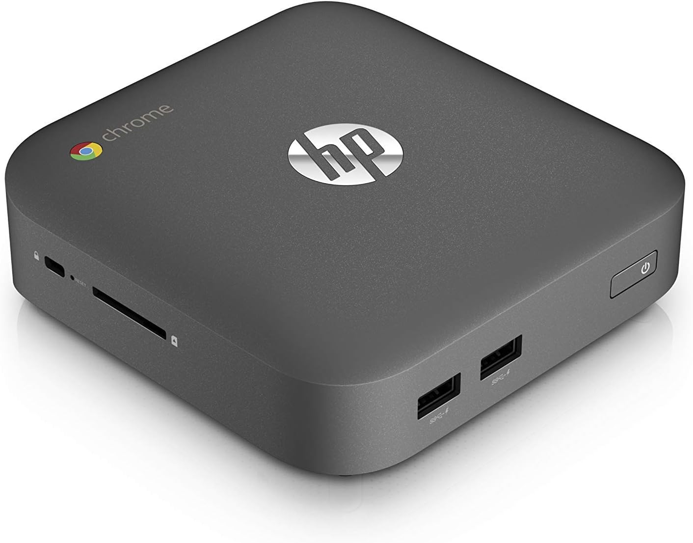 HP J5N50UT Chromebox Intel Celeron 2955U 1.40 GHz 4GB RAM 16GB SSD Mini PC Desktop Computer (Renewed)