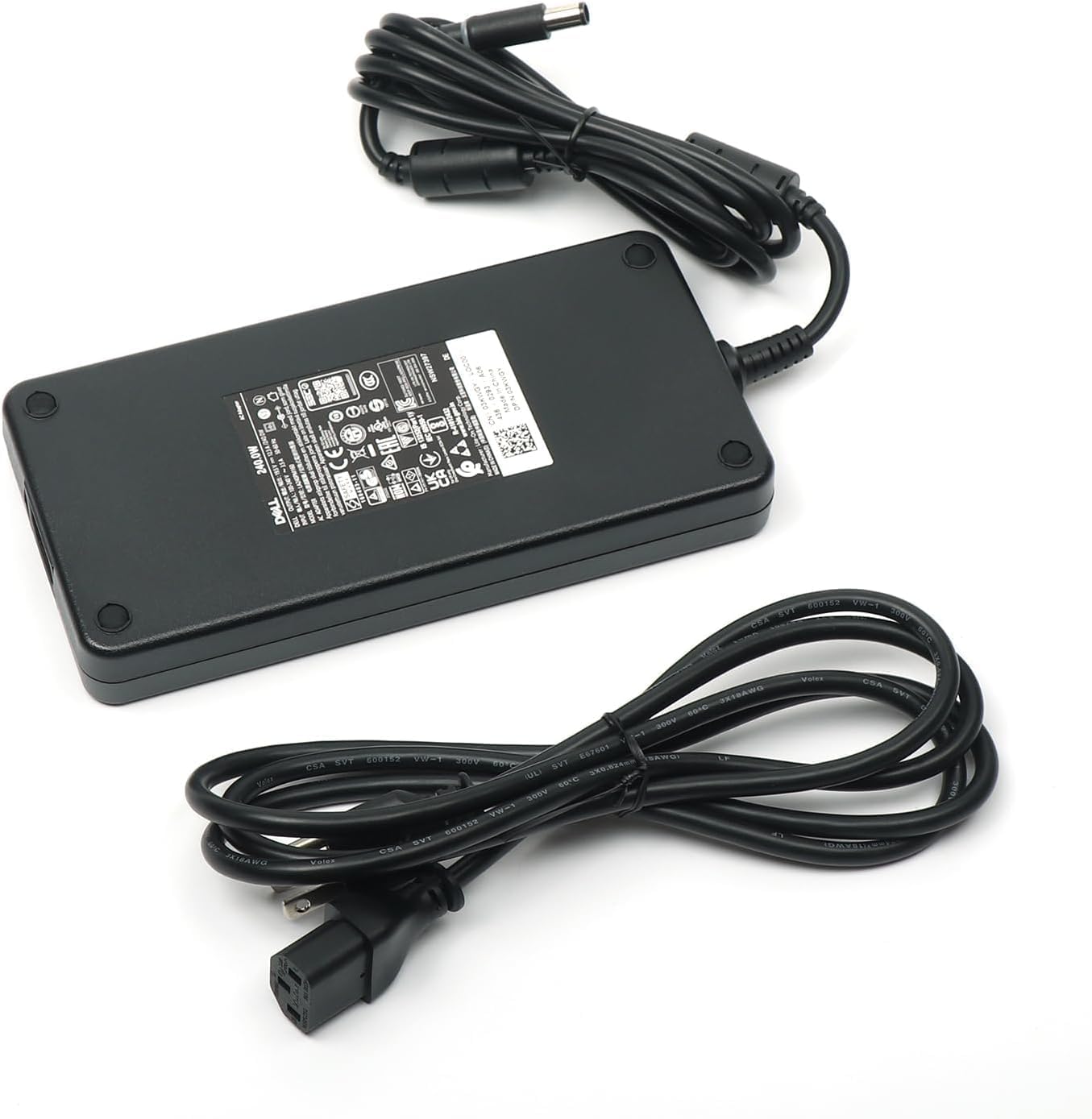 Dell Original PA-9E 240-Watt Laptop AC Power Adapter PA Charger for Dell Precision M6400,Dell Precision M6500,Dell Precision M6600