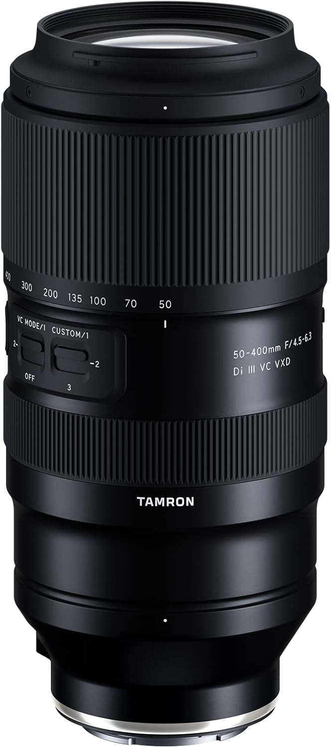 Tamron 50-400mm F/4.5-6.3 Di IIIVXD Lens for Nikon Z