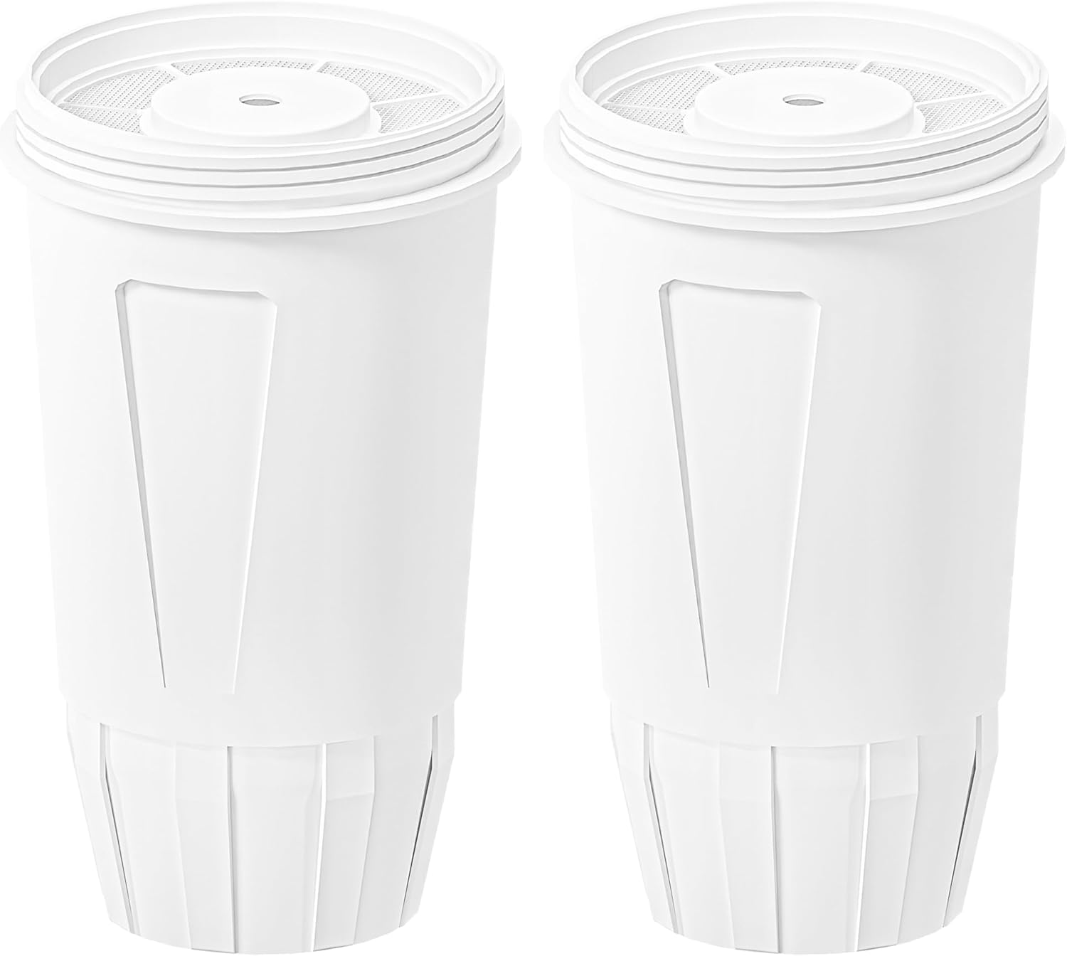 Upgraded Water Filter Replacement Compatible with Zero Pitcher and Dispenser ZR-001 ZR-004 ZP-006 ZR-017, 5-Stage Filtration, Reduces 99% Chromium, Lead, Fluoride, PFOA and PFOS, 2 pack