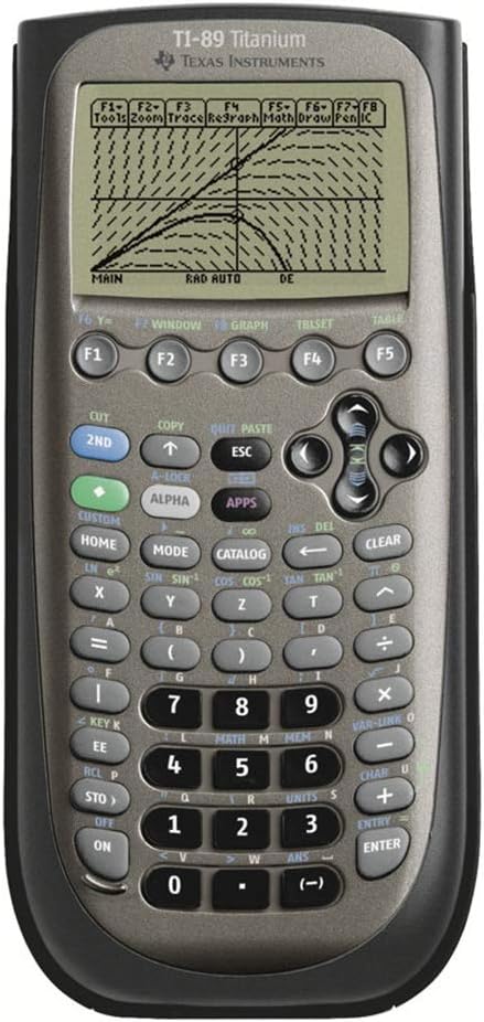 Texas Instrument Ti 89 Titanium Programmable Graphing Calculator