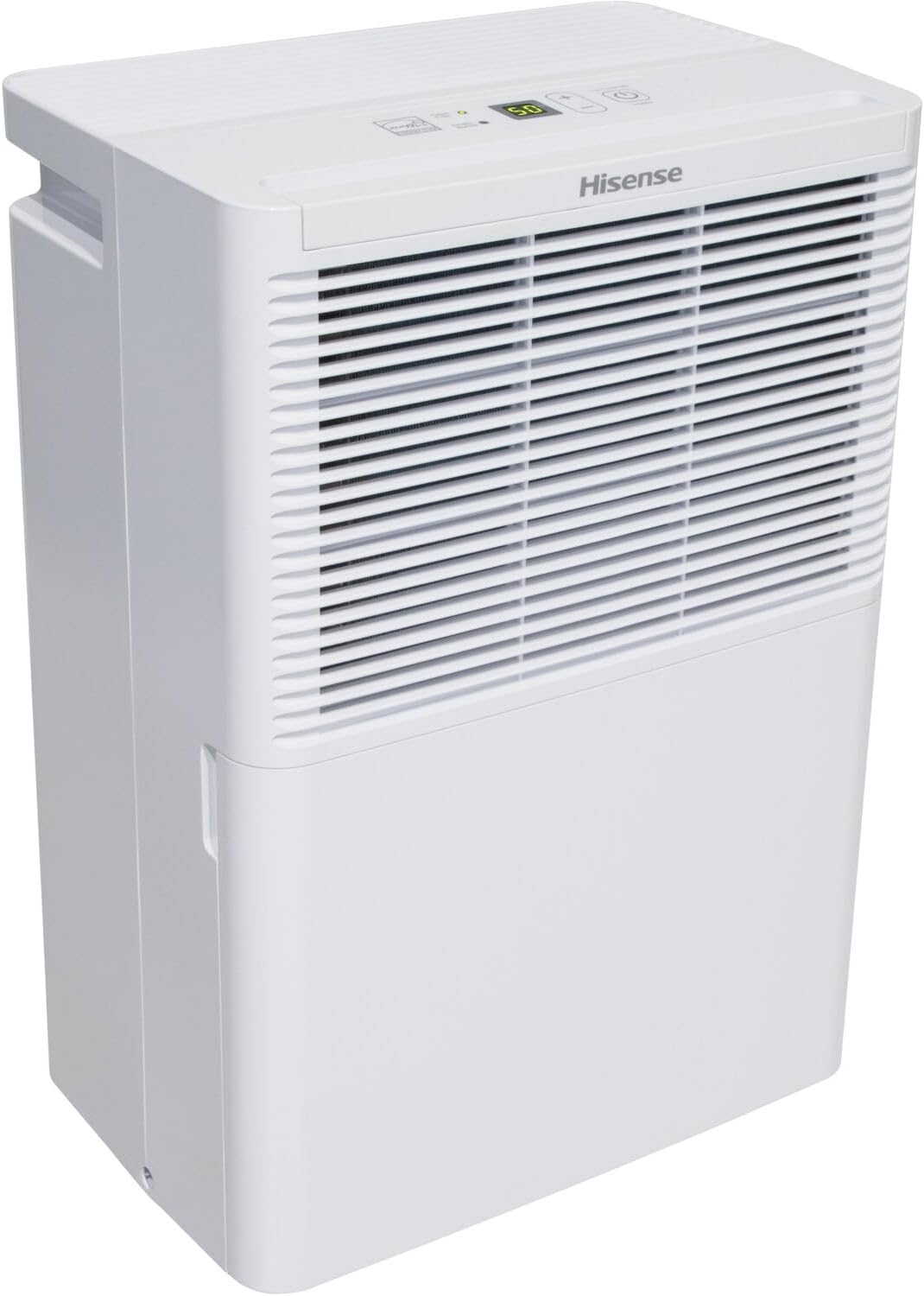 Hisense Energy Star 25-Pint Portable Dehumidifier with Auto-Shutoff, Home Dehumidifier and Moisture Absorber For Basement, Garage, Living Room in White