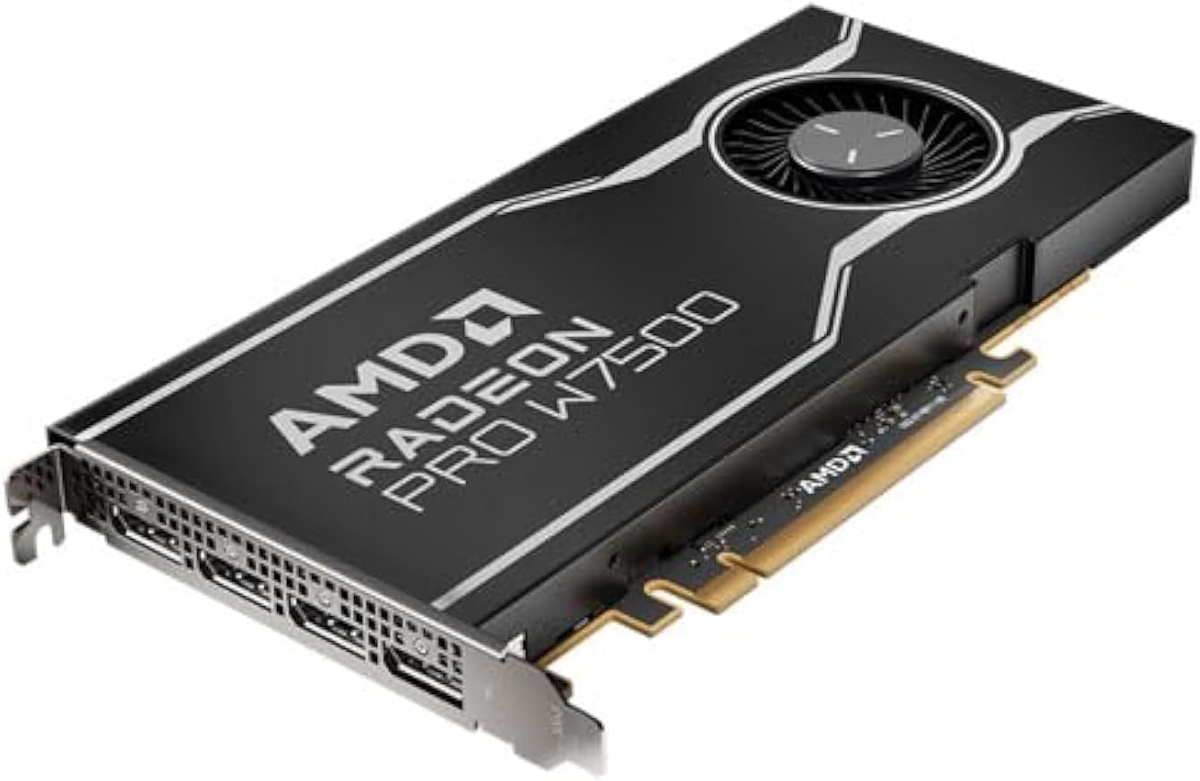 AMD Radeon Pro W7500 Graphic Card – 8 GB GDDR6 – Full-Height