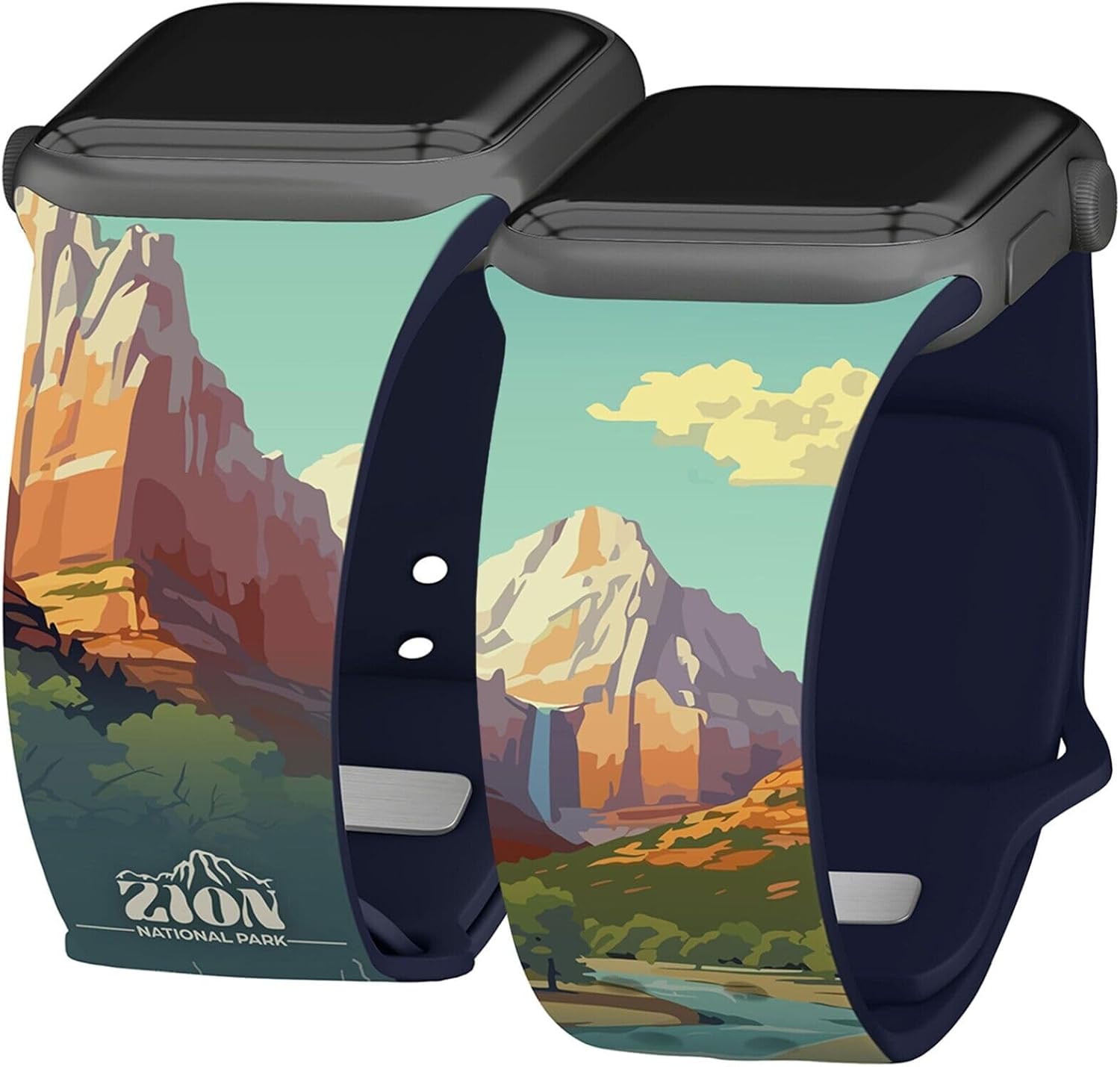 Affinity Bands National Parks HD Watch Band Compatible with Apple Watch