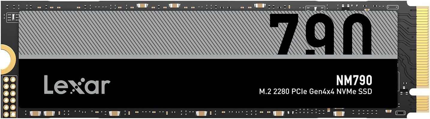 Lexar M.2 2TB PCIe Gen 4X4 NM790 NVMe SSD