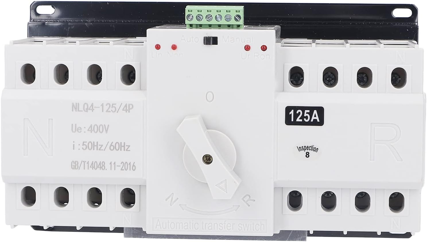 Dual Power Automatic Transfer Switch, Uninterrupted Supply Switch Generator Backup Generatorswitchs for Home Applications Factories Shopping Malls Homeowners Business Owners