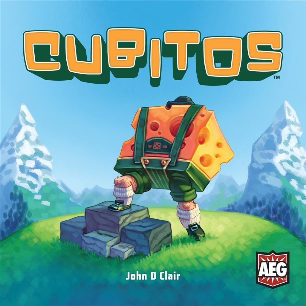 AEG Cubitos Board Game | Award-Winning Dice Racing Game | Push Your Luck Fun for The Whole Family | 2-4 Players | Ages 10+ | 30-45 Minute Playtime