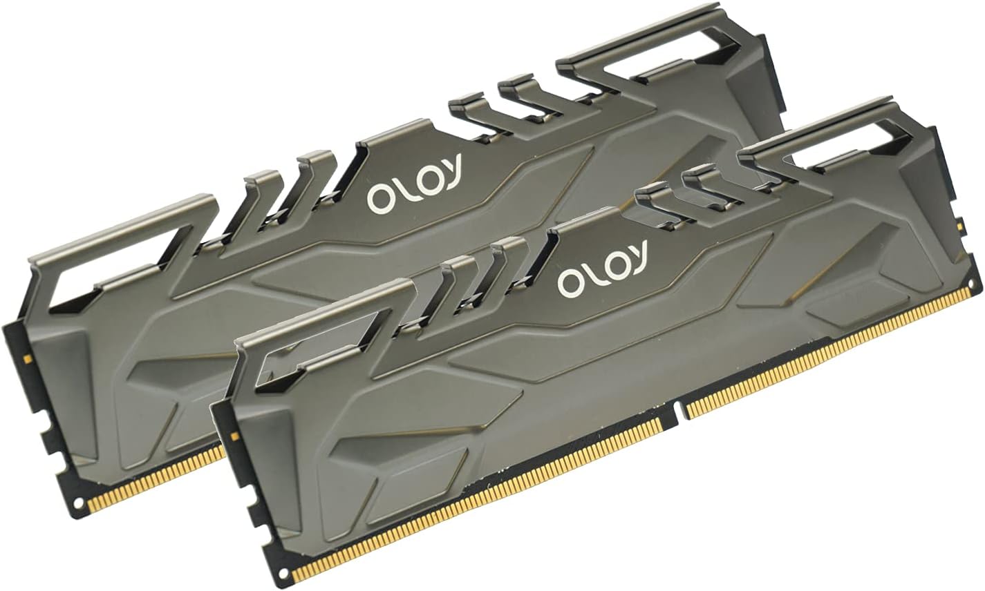 OLOy DDR4 RAM 16GB (2x8GB) 2666 MHz CL19 1.2V 288-Pin Desktop Gaming UDIMM (MD4U0826190BHIDA)