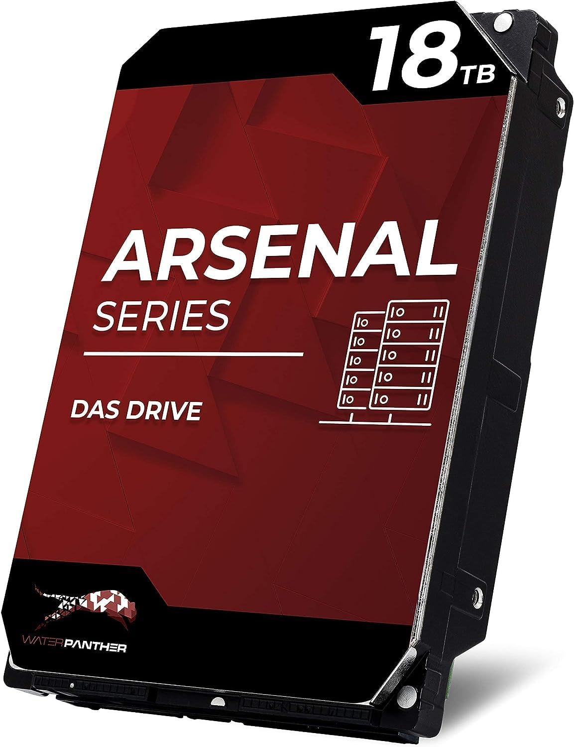 Water Panther WP Arsenal 18TB SATA 7200RPM 3.5-Inch DAS Hard Drive (Renewed)