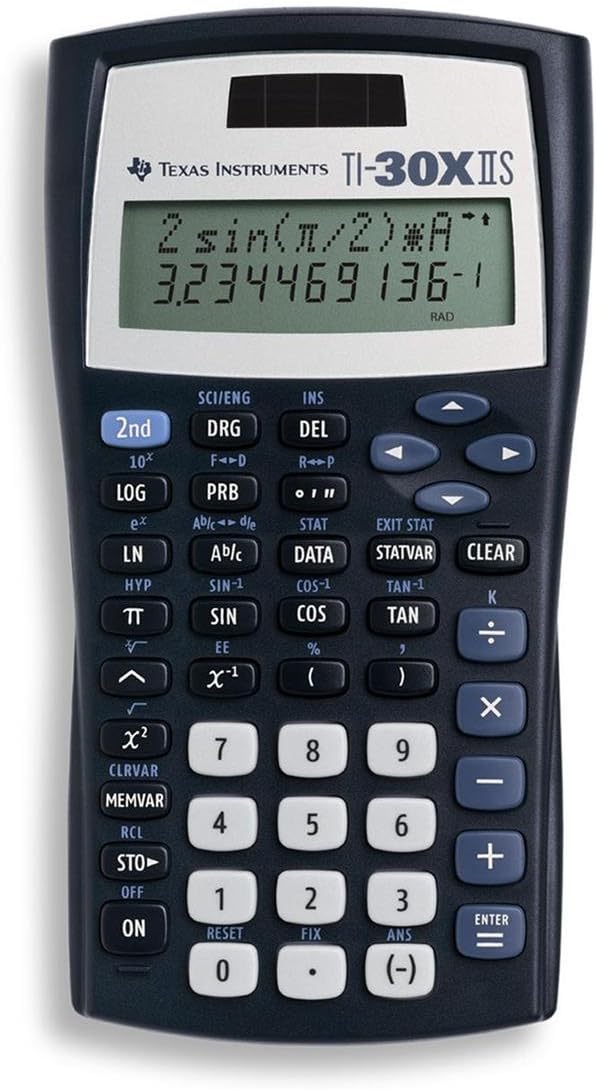 Texas Instruments TI-30X IIS Scientific Calculator Teacher Kit – 10 Pack