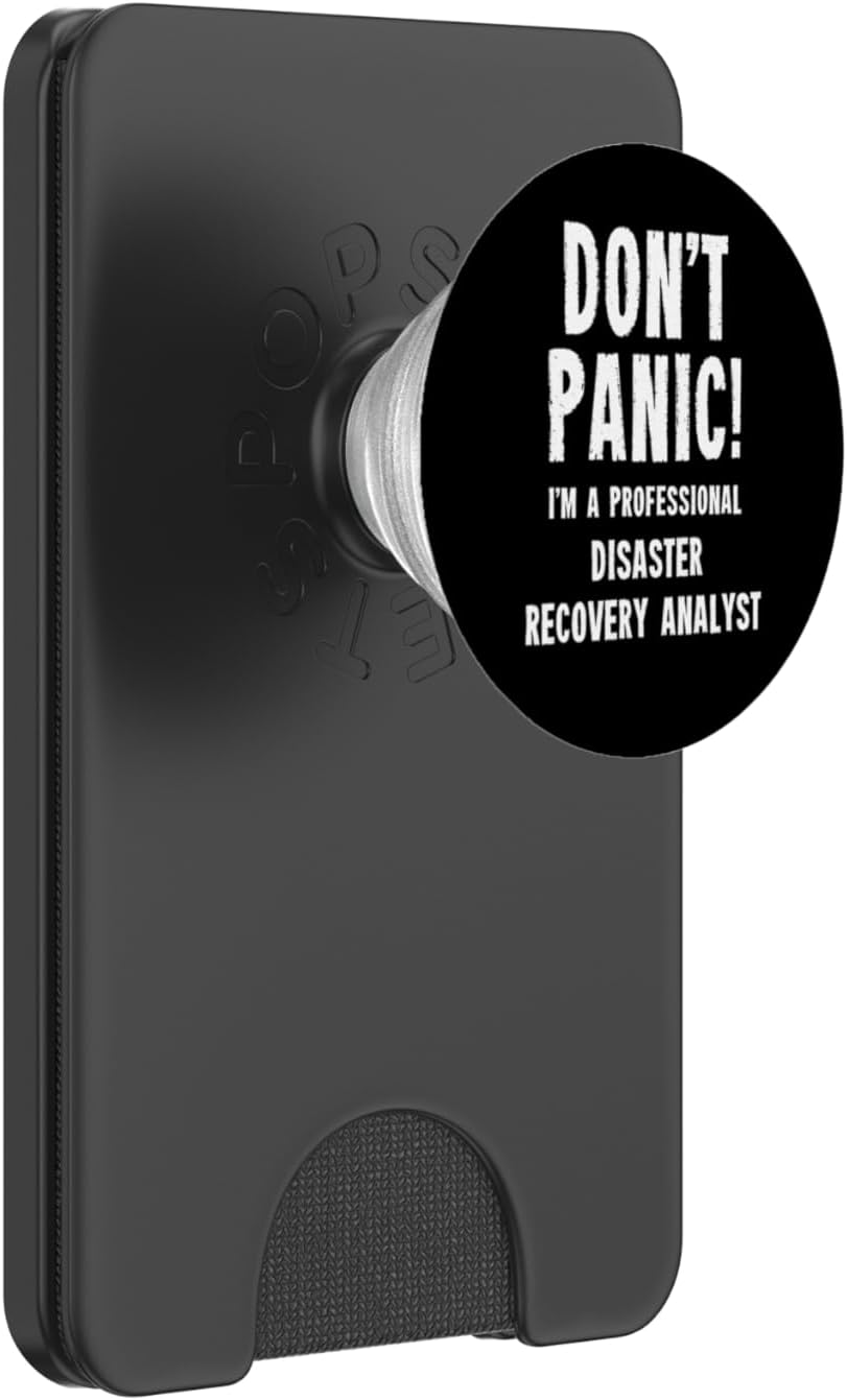 Disaster Recovery Analyst PopSockets PopWallet for MagSafe