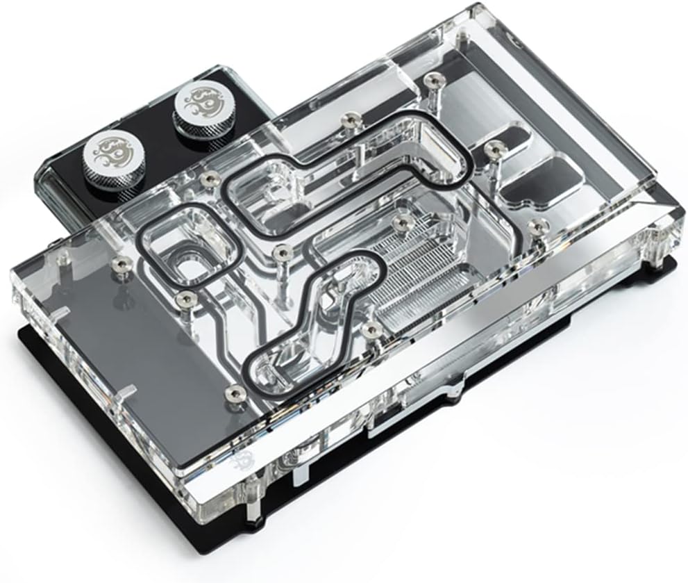 Bitspower Classic GPU Water Block for GeForce RTX 3070 Founders Edition, Nickel/Plexi