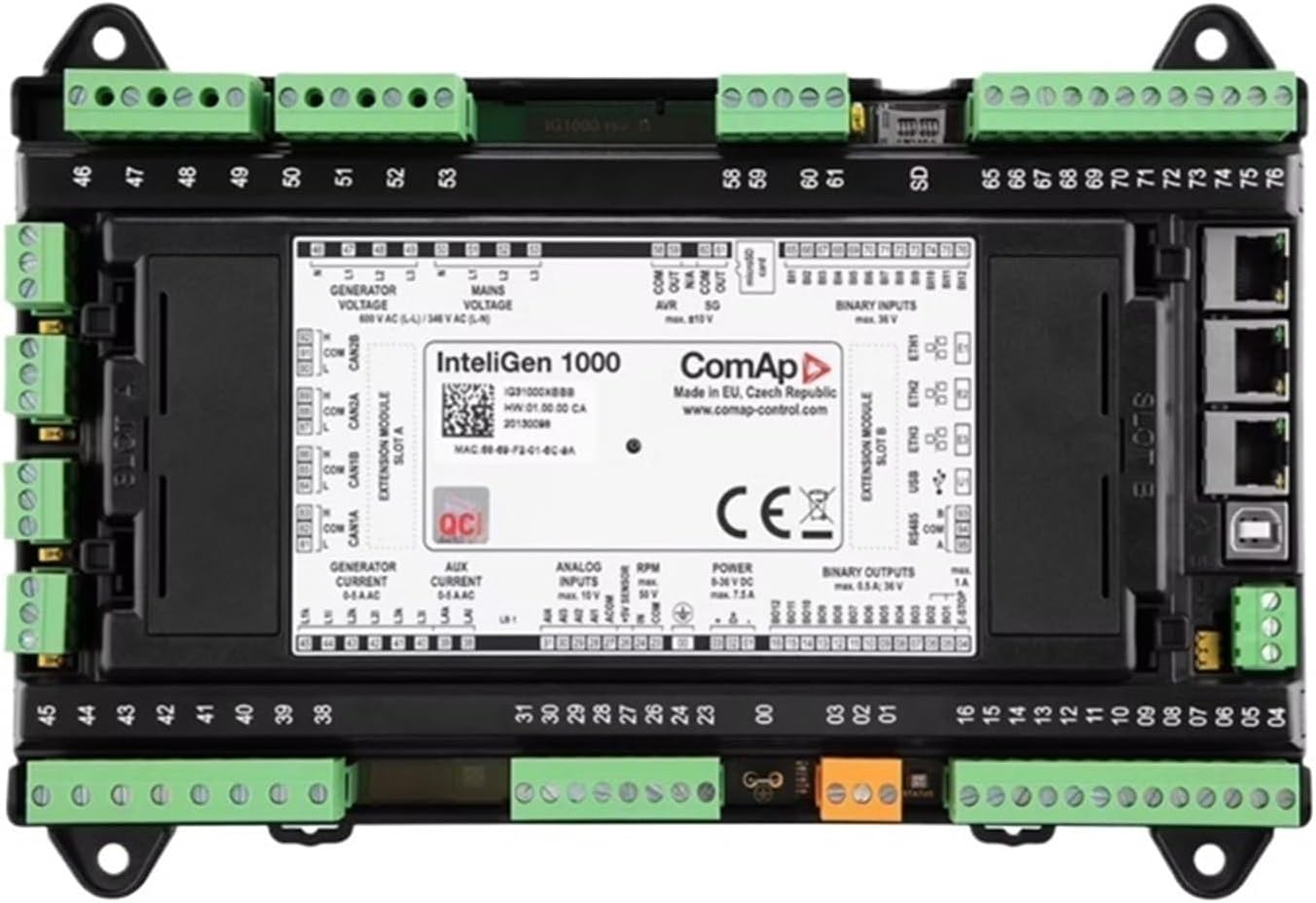 Kit 1000 Generator Set Controller Remote Control Monitoring Data InteliGen1000SC Built-in PLC Interpreter(InteliGen 1000)