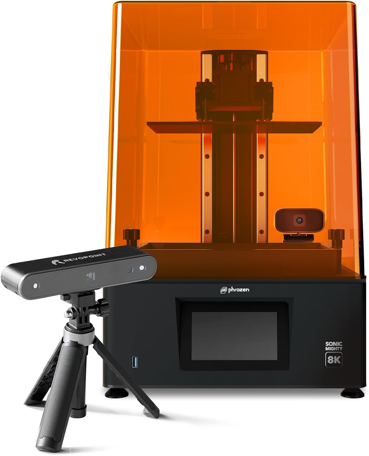 phrozen Sonic Mighty 8K + Revopoint POP 2 3D High-Precision Scanner Bundle