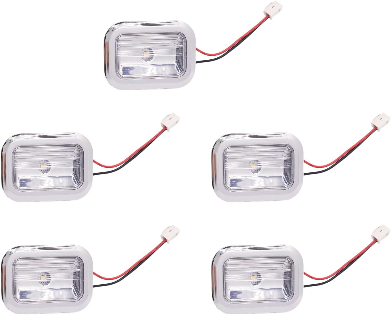 5 Pack W11462342 Refrigerator LED Light Module Compatible with Whirlpool Kitchenaid W10607479 W10843339 W10908166 4959065 AP6989197 PS16218086