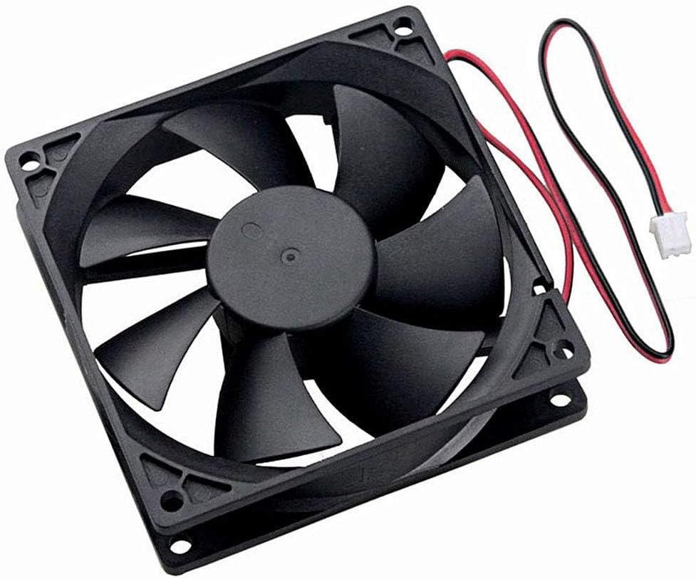 GDSTIME 90mm 92mm Fan, 92mm x 92mm x 25mm 5V DC Brushless Cooling Fan