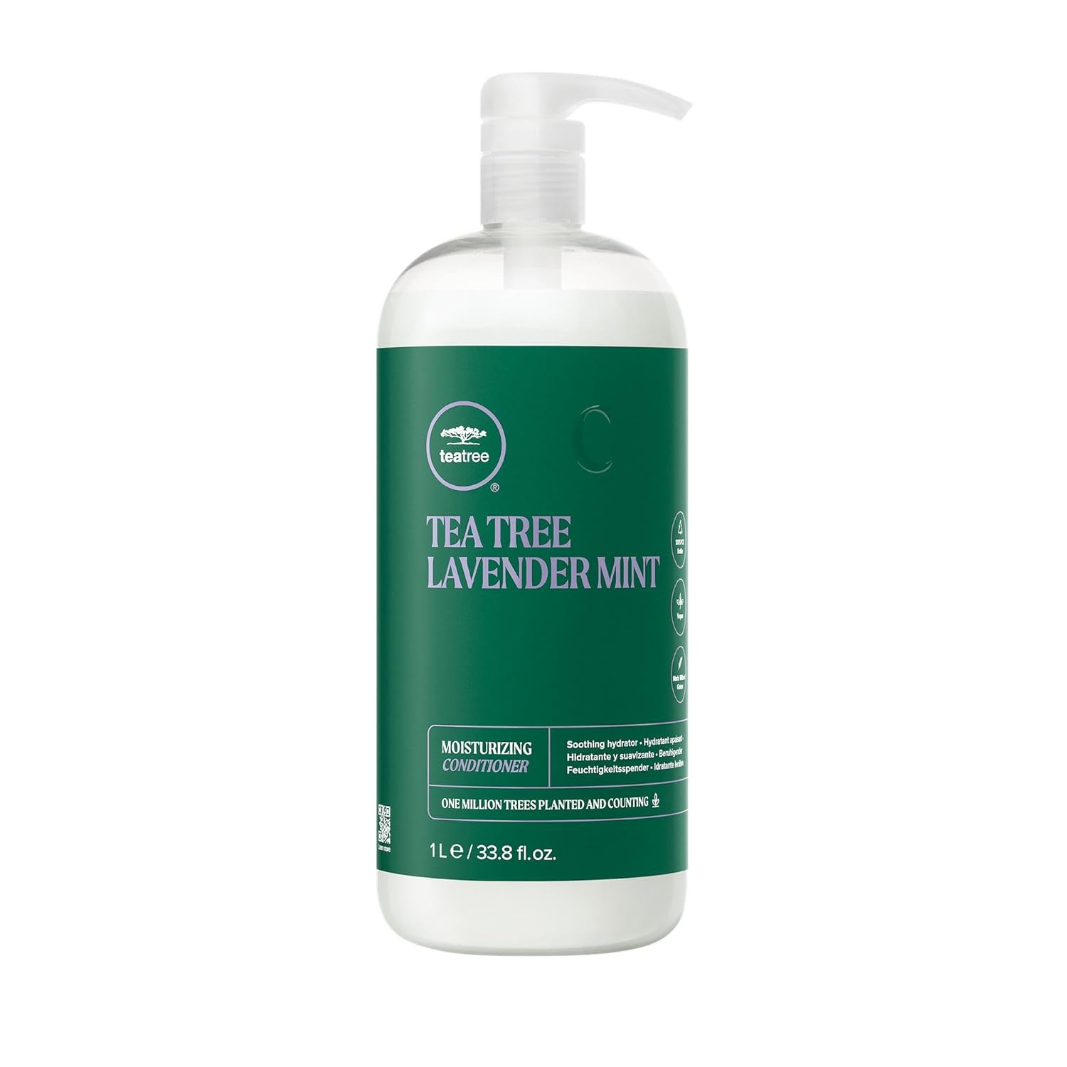 Tea Tree Lavender Mint Moisturizing Conditioner, Hydrates + Soothes, For Coarse + Dry Hair