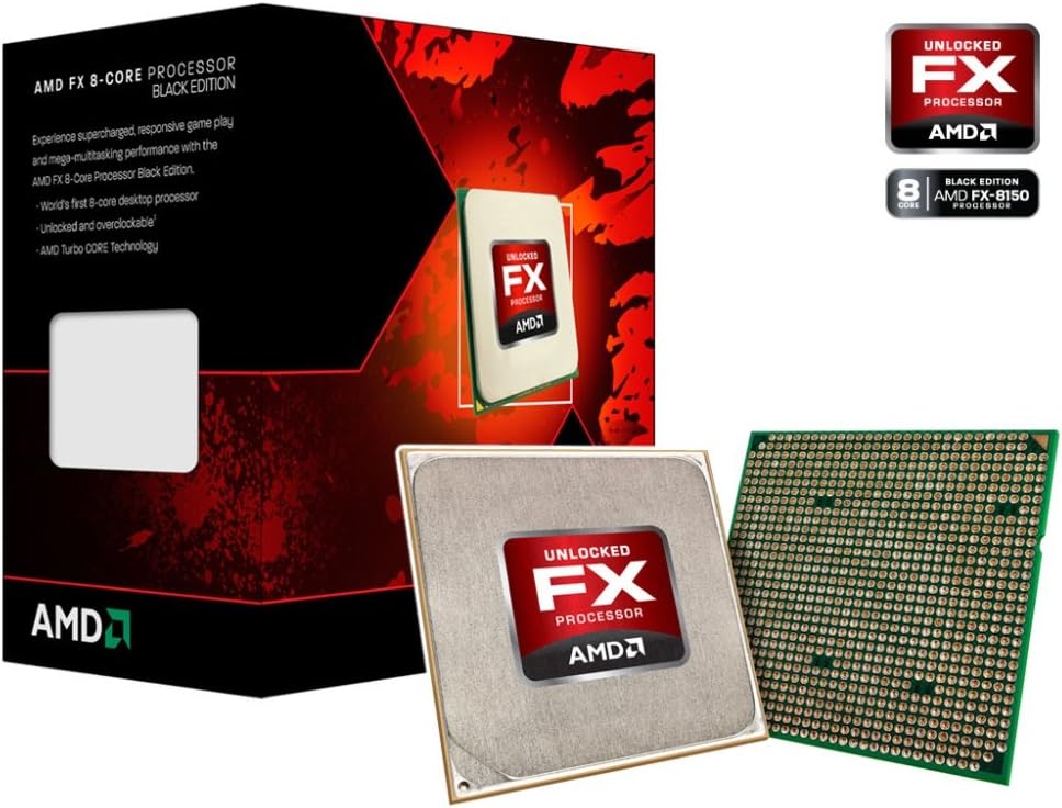 AMD FX 6100 6-Core Processor, 3.3 6 Socket AM3+ – FD6100WMGUSBX