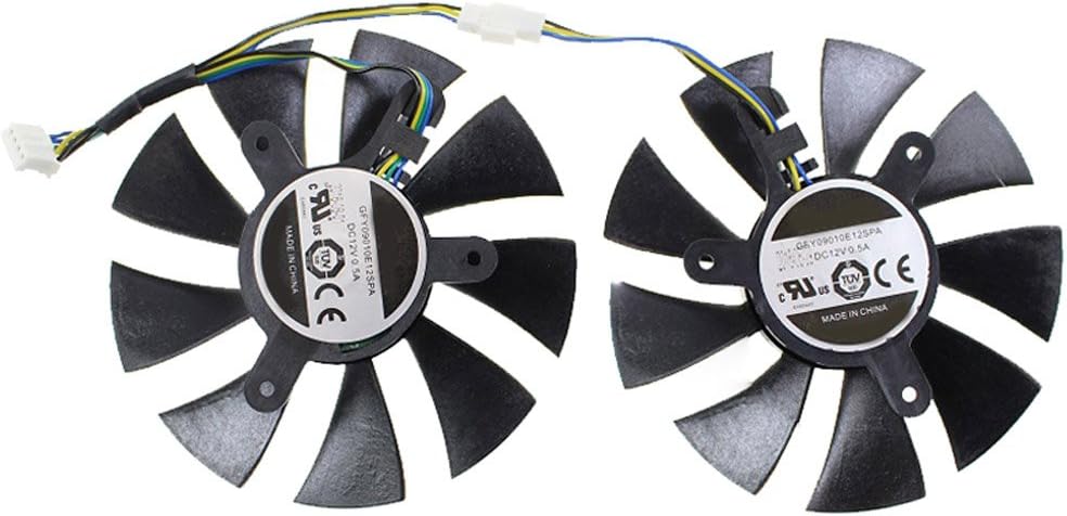 For MSI 450 For Colorful GT730 GT740 For Zotac GTX1070 ZT-P10700G-10M MINI GFY09010E12SPA DC12V PC Graphics Card Cooling Fan