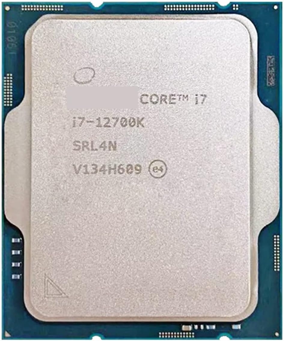 CPU c I7-12700K New I7 12700K 3.6 GHz Twelve-Core Twenty-Thread L3=25M 125W Support DDR4 DDR5 Desktop CPU Socket LGA 1700