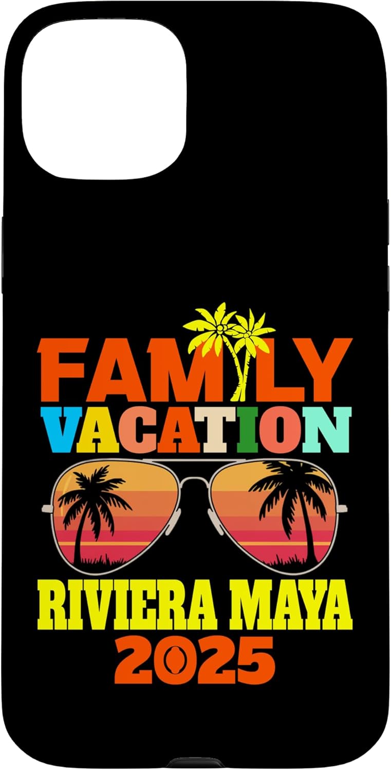 iPhone 15 Plus Riviera Maya Vacation Family Vacation 2025 Family Matching Case