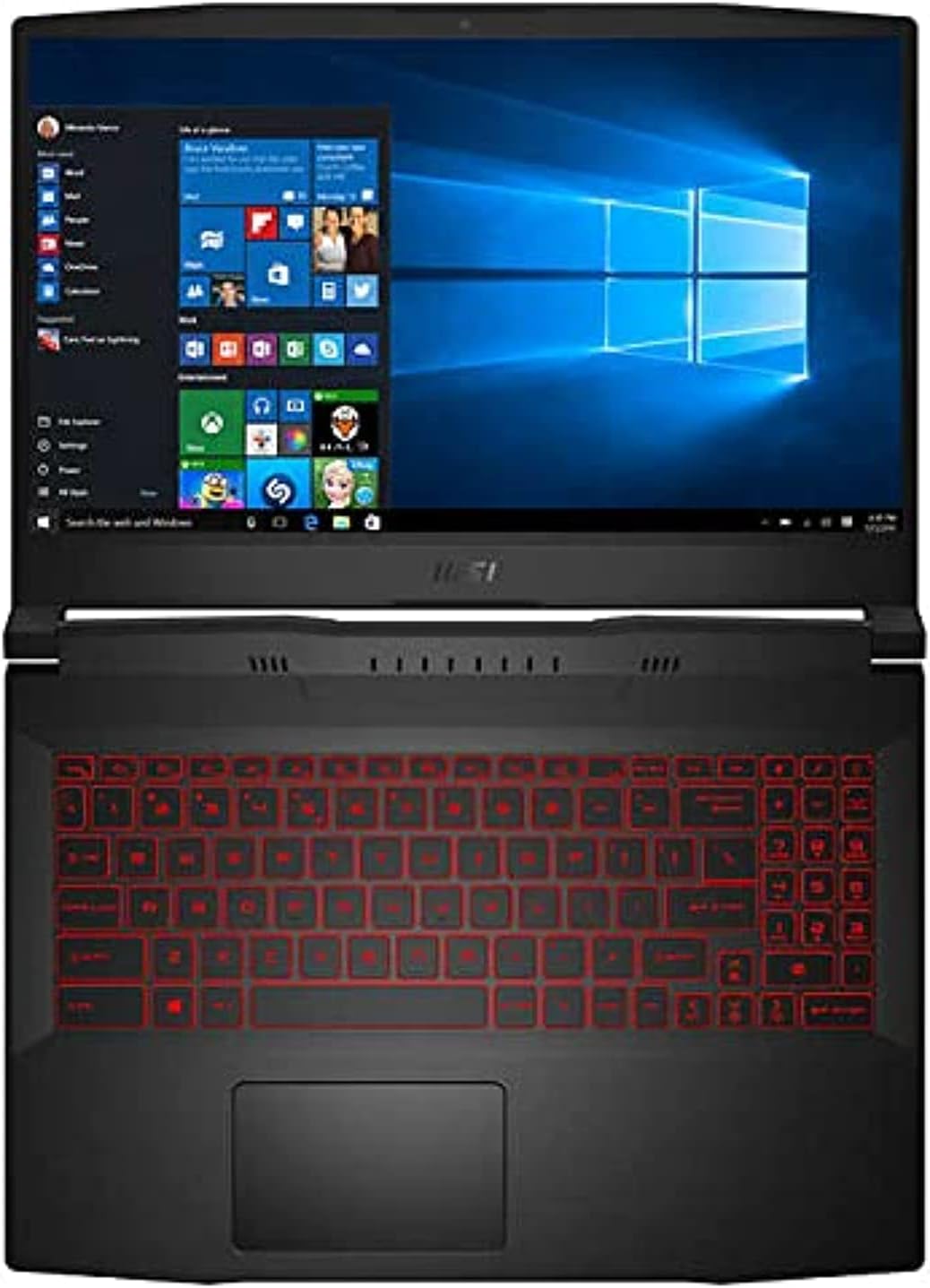 MSI Katana GF66 15.6″ FHD 144Hz Gaming Laptop, Core i7-11800H, GeForce RTX 3060, 16GB DDR4, 512GB SSD, Backlit Keyboard, Wi-Fi 6, Bluetooth, HDMI, Type-C, Win 10, Black (16GB RAM|512GB PCIe SSD)