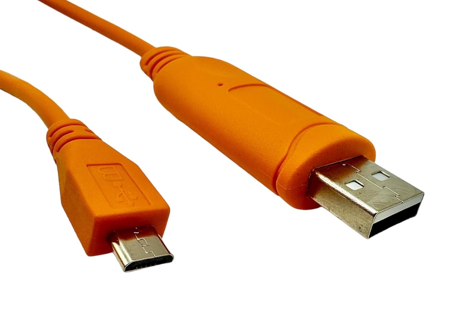 Console Cable for Aruba | FTDI 3.3V TTL | USB Type A to USB Micro-B 6 ft (1.8 Meters) | HPE JY728A | AP-CBL-SERU | Wireless Access Point | Orange Long Serial Cable