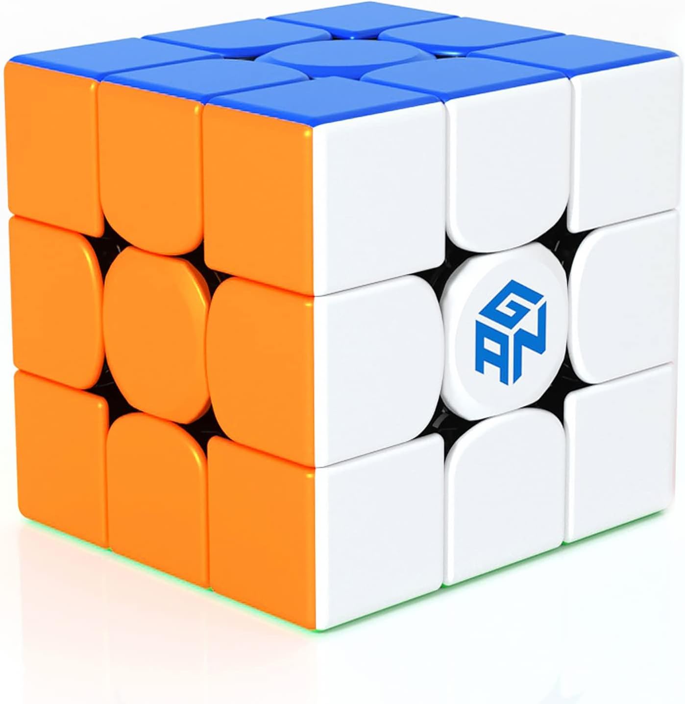 GAN 356 R S, 3×3 Speed Cube Gans 356RS Magic Cube Non-Magnetic (Stickerless)