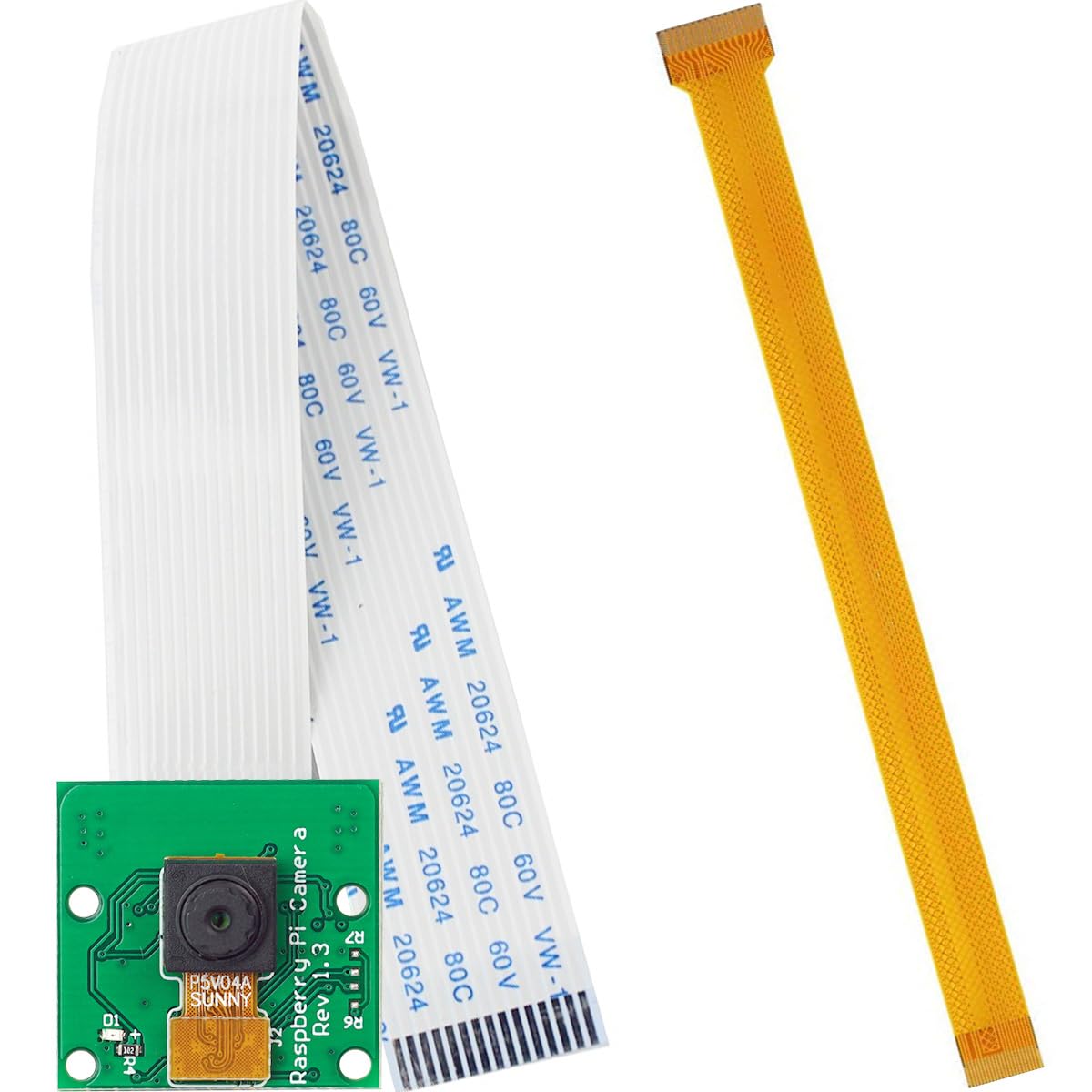 for Raspberry Pi Camera Module, CSI Mini Camera Video Module 1080P 5MP Webcam Support OV5647 with FFC Flex Cable, for Raspberry Pi Model A/B/B+,Pi 2 and Raspberry Pi 3, Pi Zero/Zero W