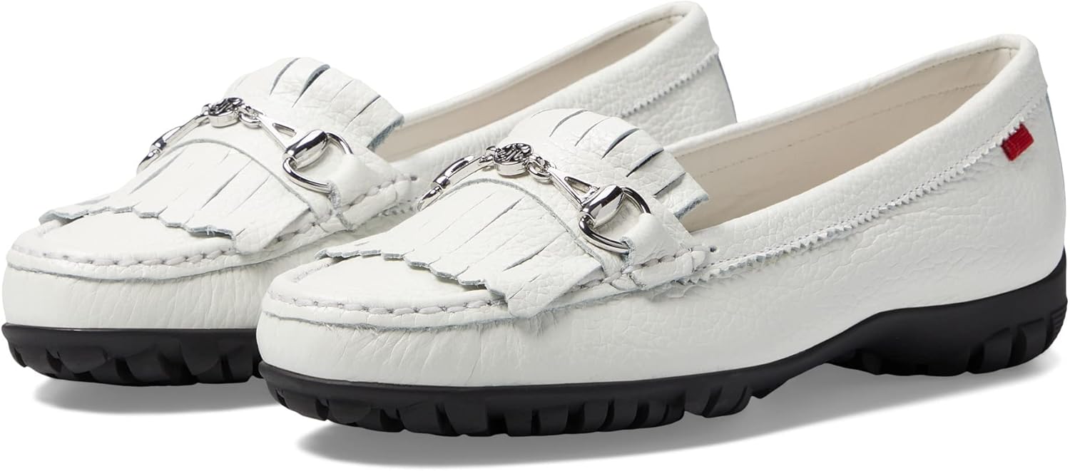 Marc Joseph New York Women’s Golf Leather Made in Brazil Lexington Performance Fashion Shoe Moccasin