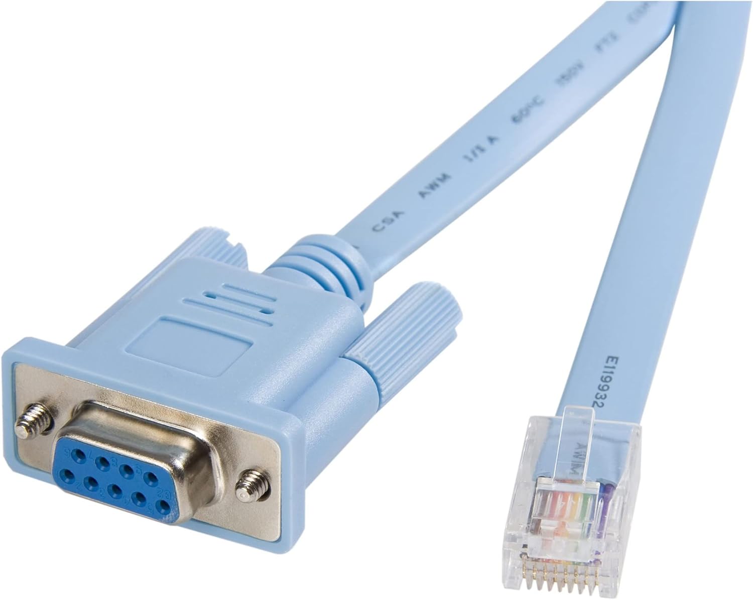 StarTech 6 ft. RJ45 to DB9 Cisco Console Management Router Cable – M/F (DB9CONCABL6)