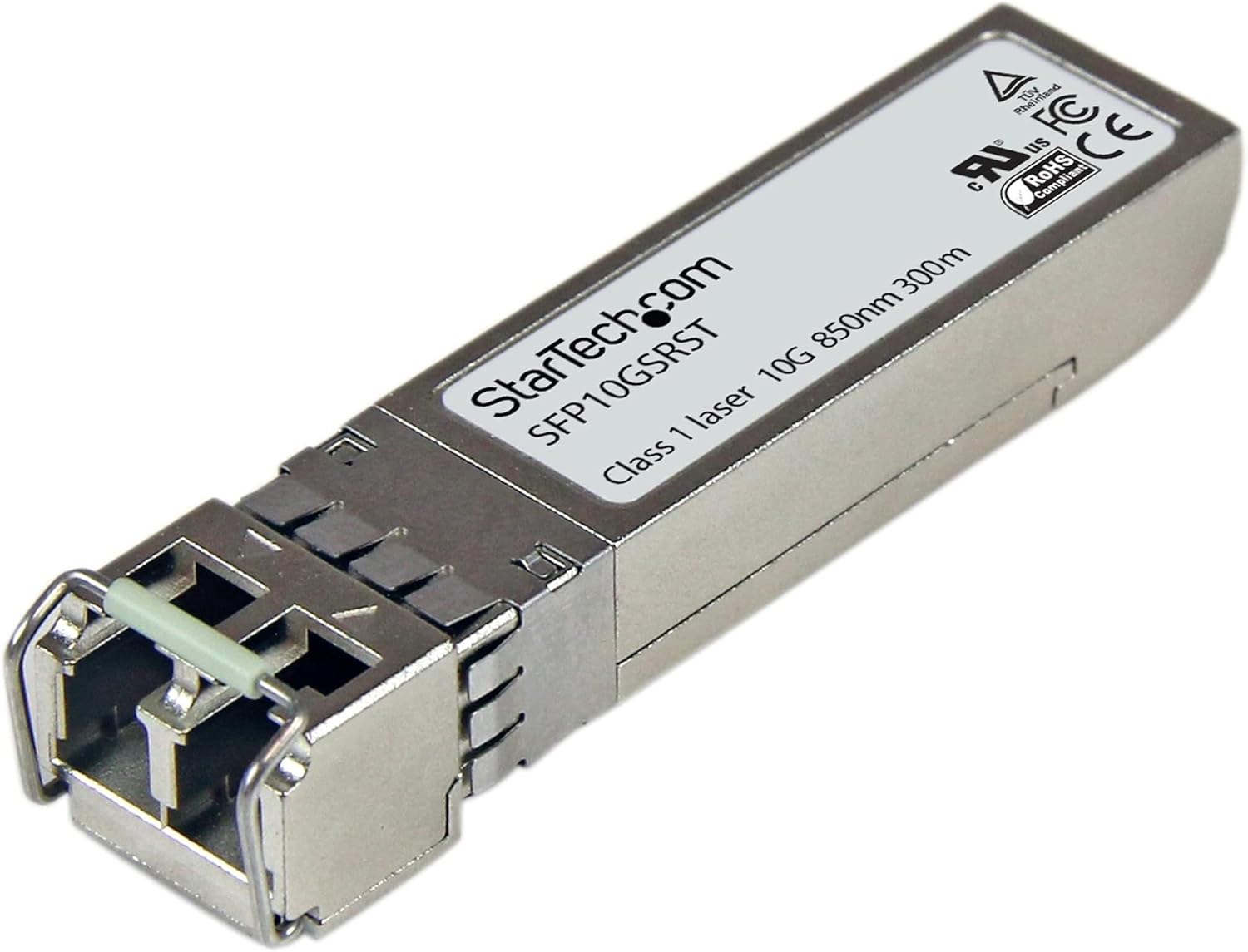 StarTech.com Cisco SFP-10G-SR Compatible SFP+ Module – 10GBASE-SR – 10GbE Multimode Fiber MMF Optic Transceiver – 10GbE SFP+ – LC 300m – 850nm – DDM Cisco Firepower, ASR9000, C9300 (SFP10GSRST)